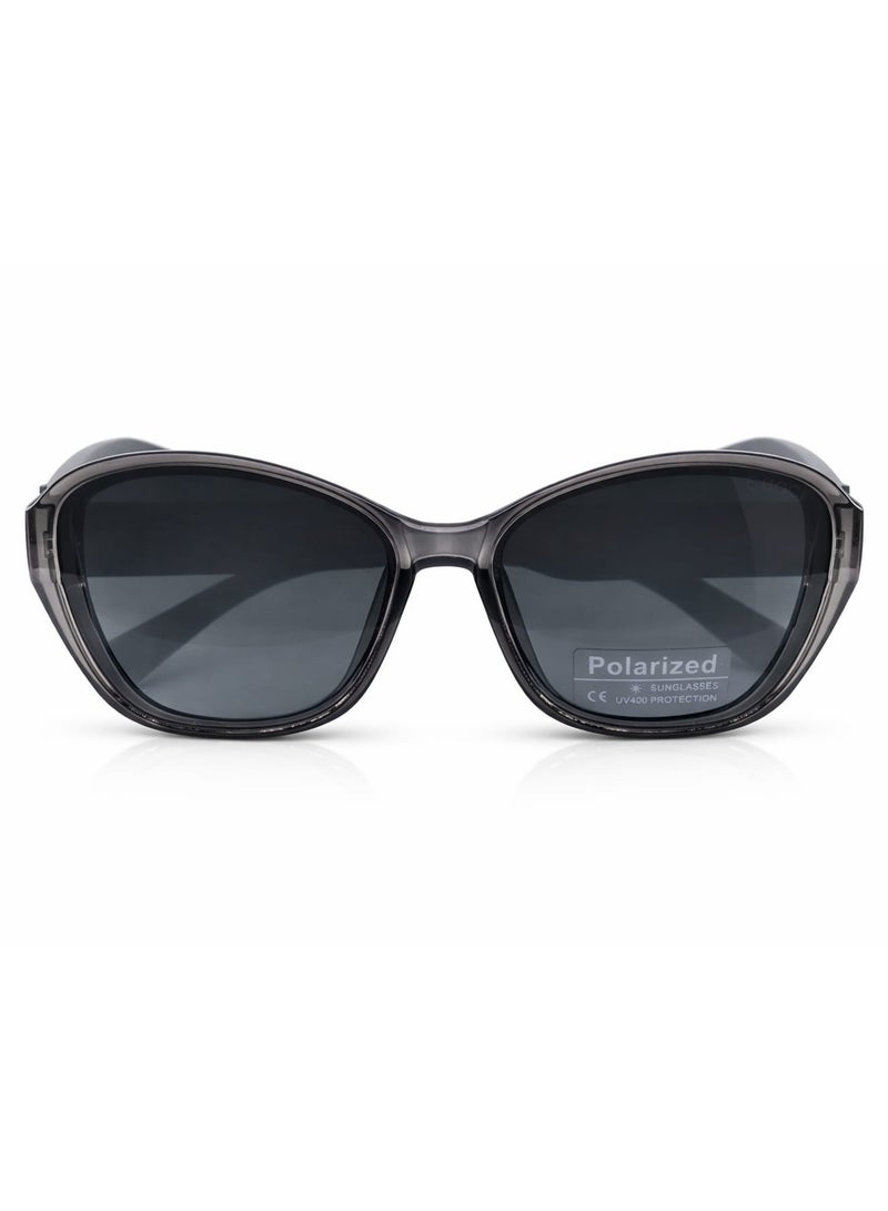 Luxury sunglasses for the modern woman – gray color and a touch of sophistication - Image 3
